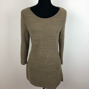 Peruvian Connection Pima cotton ribbed tunic